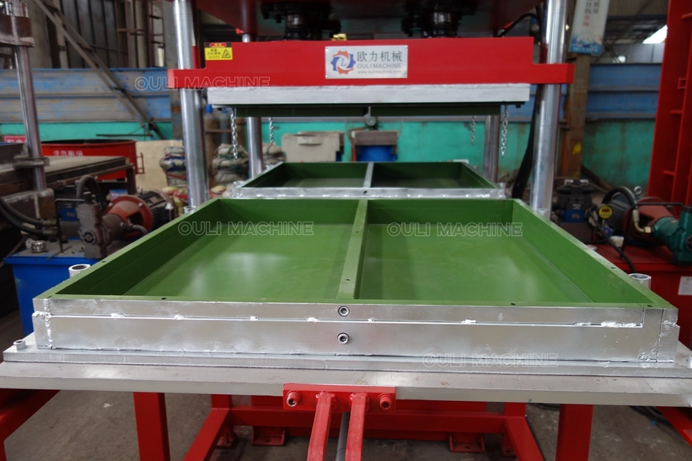 Column Structure 120 Ton Rubber Rugs Press Making Machine Rubber Mat Molding Compresss Machine